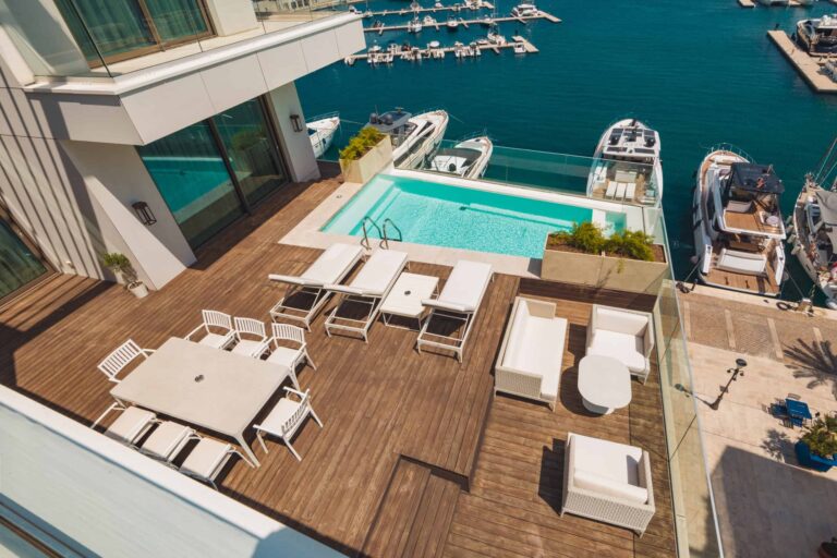 Portonovi Residences M2 villa met zwembad en zeezicht